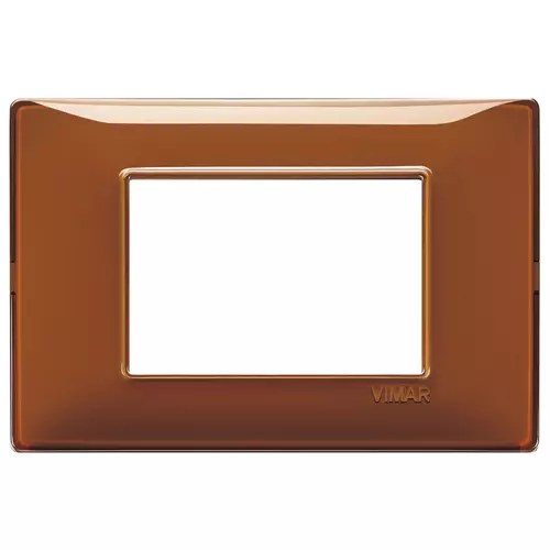 Vimar - 14653.49 - Plaque 3M Reflex tabac