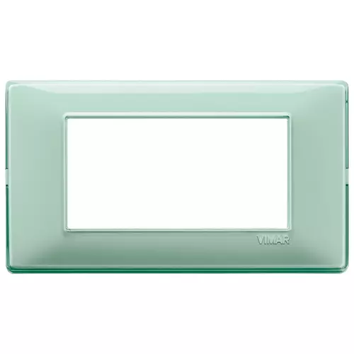 Vimar - 14654.44 - Placa 4M Reflex menta