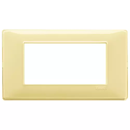 Vimar - 14654.46 - Plaque 4M Reflex cèdre