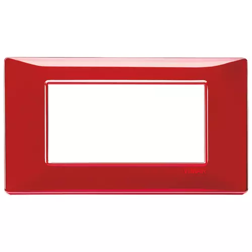 Vimar - 14654.51 - Plate 4M Reflex ruby