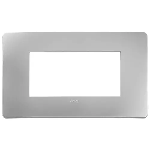 Plaque Vimar Plana 14653.25 - Or Mat, 3 Modules, Pour Installation électrique - Occasion Comme Neuve