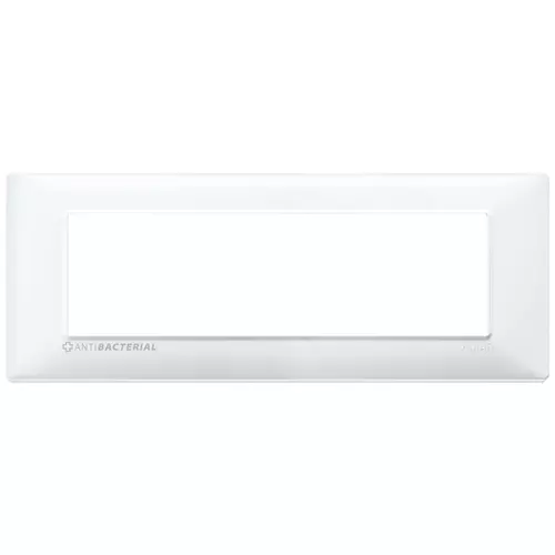 Vimar - 14657.AB.01 - Placca 7M antibatterico bianco