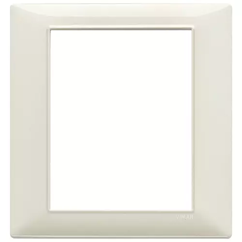 Vimar - 14668.06 - Plate 8M techn. granite white