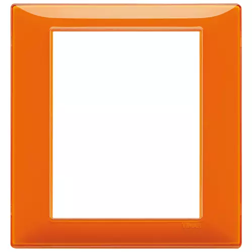Vimar - 14668.48 - Plate 8M Reflex orange