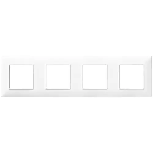 Vimar - 14669.01 - Plate 8M (2+2+2+2) 71mm white