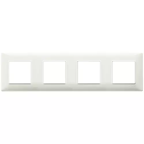 Vimar - 14669.02 - Plate 8M (2+2+2+2) 71mm  ivory