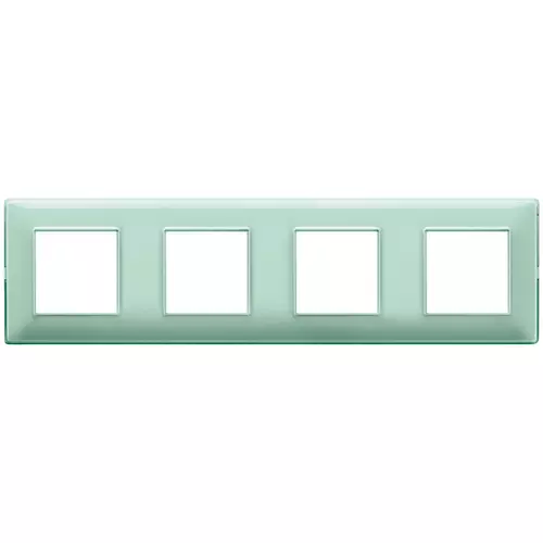 Vimar - 14669.44 - Placca 8M (2+2+2+2) int71 Reflex menta