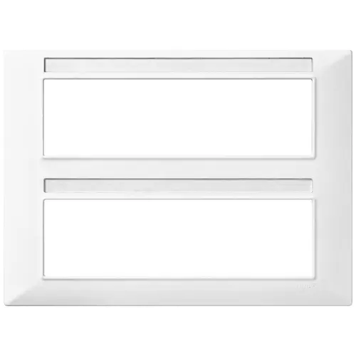 Vimar - 14690.01 - Plaque 14M techn. blanc