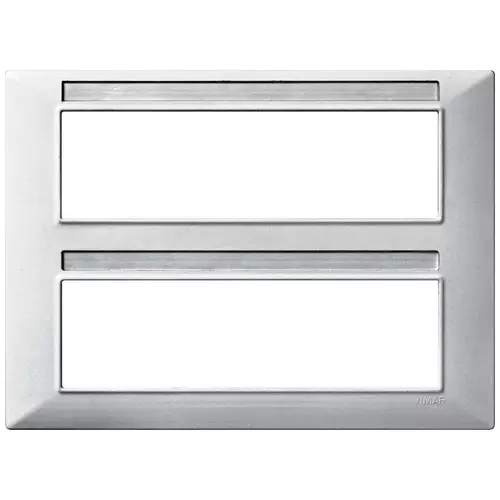 Vimar - 14690.20 - Placca 14M argento opaco