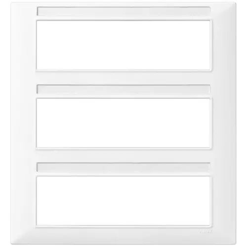 Vimar - 14691.01 - Plaque 21M techn. blanc