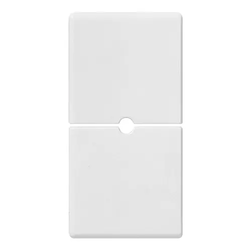 Vimar - 14755 - 2 half buttons 1M customizable white