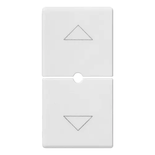 Vimar - 14755.2 - 2 half buttons 1M arrows symbol white