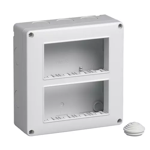 Vimar - 14832 - Caja IP40 8M 4x2 vertical