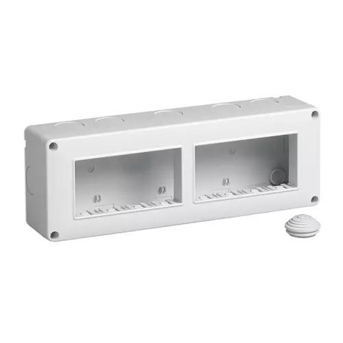 Vimar - 14837 - IP40 enclosure 8M 4x2 horizontal