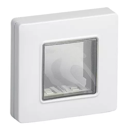 Vimar - 14931.01 - Tapa IP55 2M con garras blanco