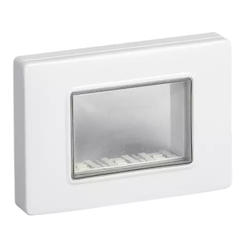 Vimar - 14943.01 - Tapa IP55 3M con tornillos blanco