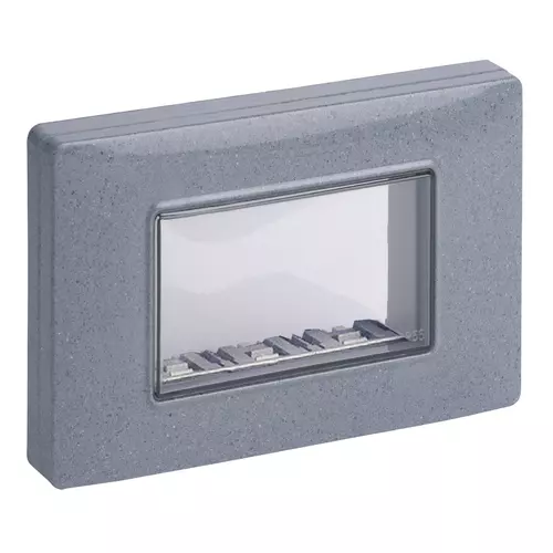 Vimar - 14943.14 - Calotte IP55 3M +vis gris granit