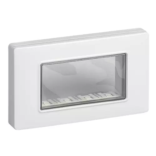 Vimar - 14944.01 - Calotte IP55 4M +vis blanc