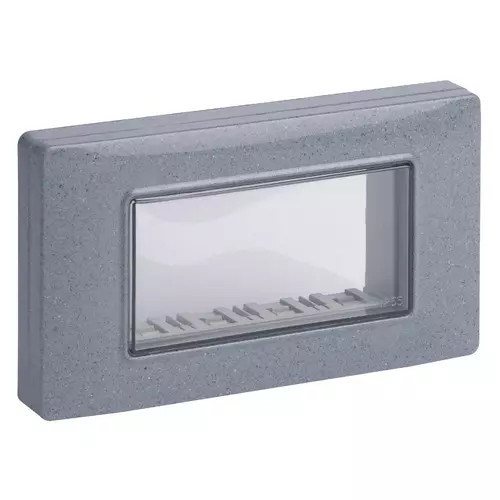 Vimar - 14944.14 - IP55 cover 4M +screws granite grey