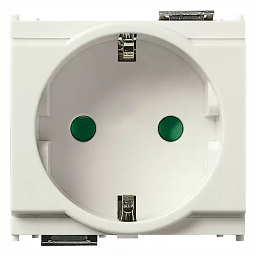 Vimar - 16208.B - 2P+E 16A German SICURY outlet white