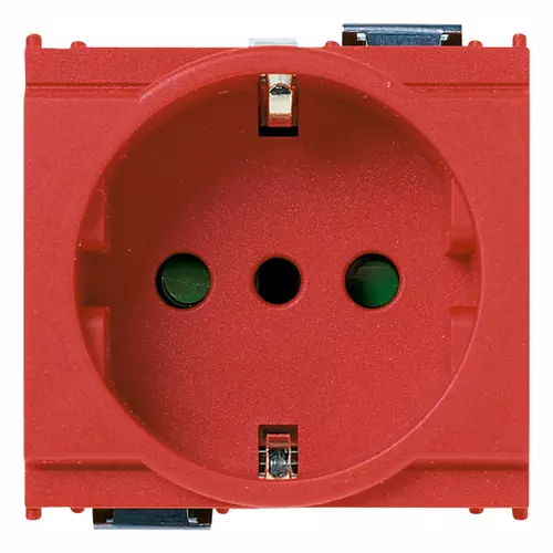 Vimar - 16209.R - 2P+E 16A P30 outlet red