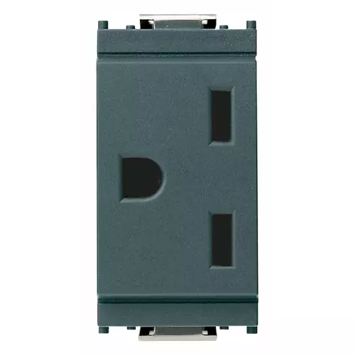 Vimar - 16247 - 2P+E 15A USA outlet grey