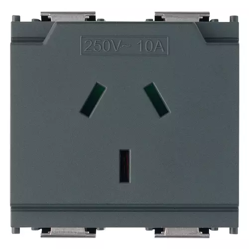 Vimar - 16261 - SICURY-Steckdose 2P+E10A Australien grau