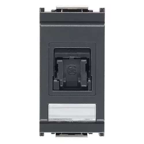 Vimar - 16357 - RJ45 Cat5e 3M UTP outlet grey