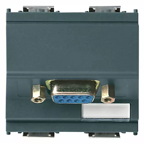 Vimar - 16361 - 9P SUB D socket connector grey