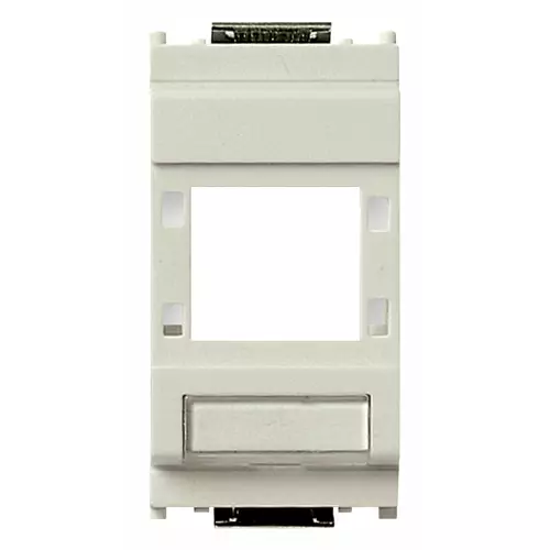 Vimar - 16365.C.B - Adattatore RJ45 R&M IBM bianco