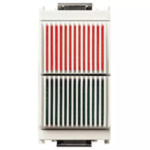 Vimar - 16432.RV.B - Red/green double indicator unit white