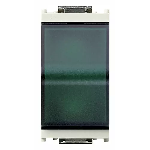 Vimar - 16433.V.B - Green prismatic indicator unit white