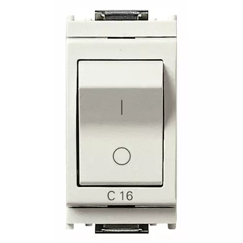 Vimar - 16505.16.B - Interruptor MT 1P+N C16 120-230V blanco