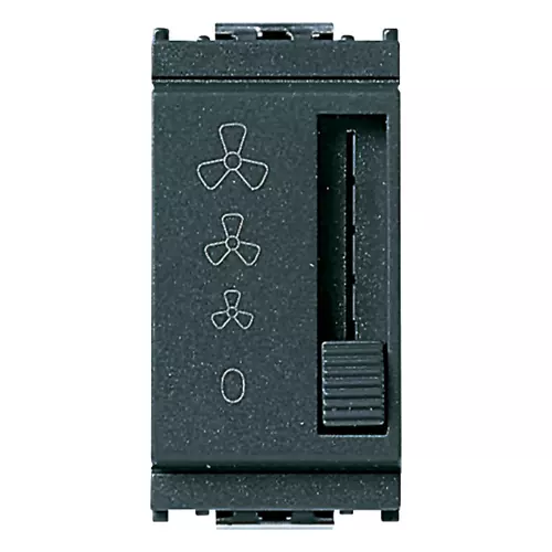 Vimar - 16558 - 1P 6(2)A slide switch grey