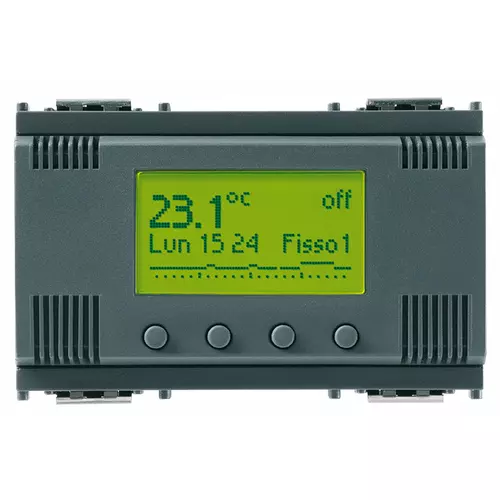 Vimar - 16575 - Timer-thermostat 120-230V grey