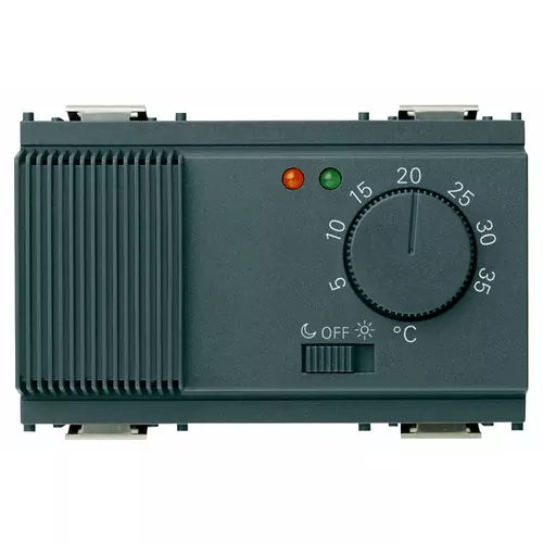 Vimar - 16580 - Heizung-Thermostat 230V grau
