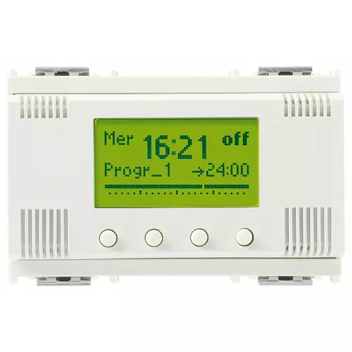 Vimar - 16582.B - 1-channel timer switch 120-230V white