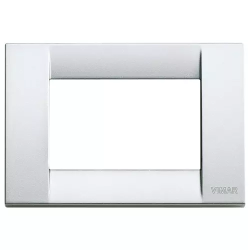 Vimar - 16733.21 - Placca Classica 3M argento