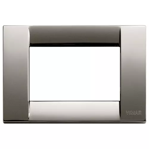 Vimar - 16733.31 - Classica plate 3M metal black chrome