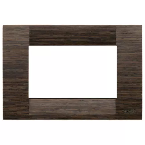 Vimar - 16733.56 - Classica plate 3M wood wengé
