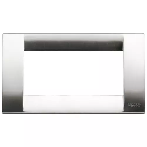 Vimar - 16734.34 - Classica plate 4M metal brushed nickel