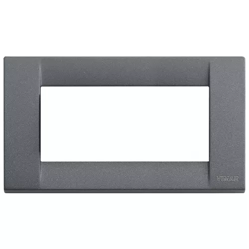 Vimar - 16734.46 - Classica plate 4M metal slate grey