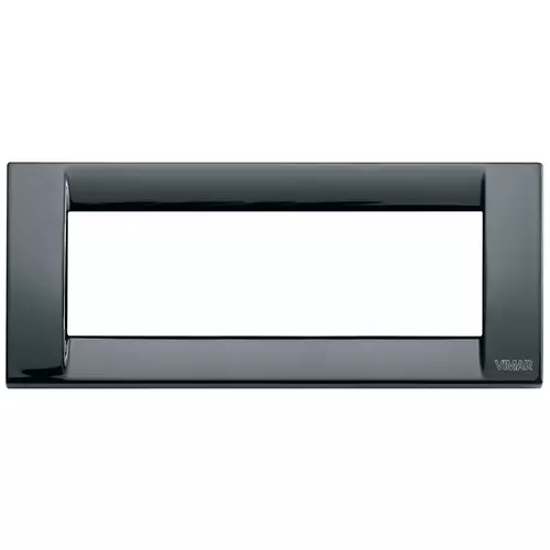 Vimar - 16736.11 - Classica plate 6M metal black