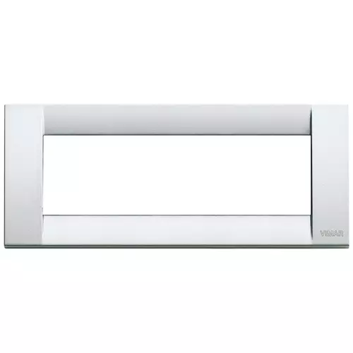 Vimar - 16736.21 - Placca Classica 6M argento metall.