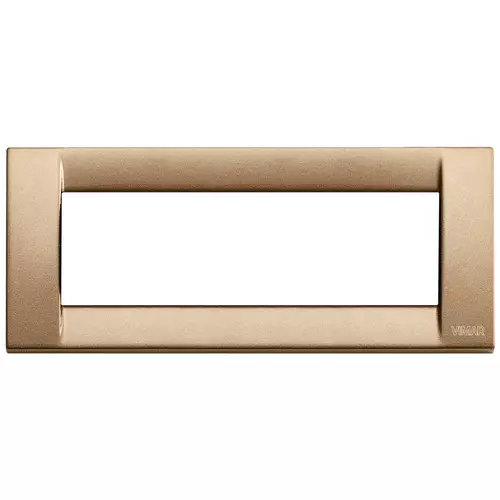 Vimar - 16736.22 - Placa Classica 6M met.bronce metalizado