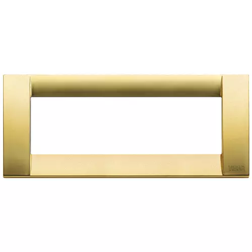 Vimar - 16736.33 - Classica plate 6M metal matt gold