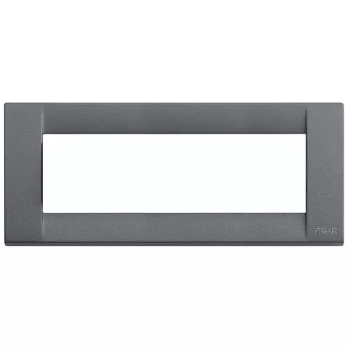 Vimar - 16736.46 - Classica plate 6M metal slate grey