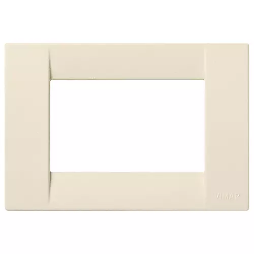 Vimar - 16743.D.04 - Plaque Classica 3M Silk blanc Idea