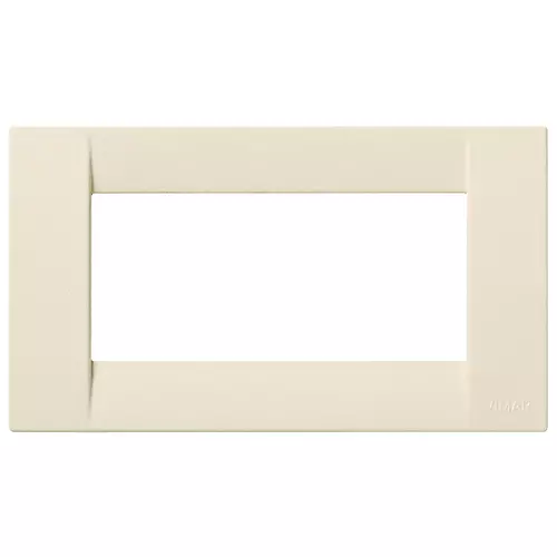 Vimar - 16744.D.04 - Placa Classica 4M Silk blanco Idea