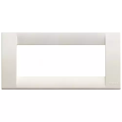 Vimar - 16745.04 - Classica plate 5M techn. Idea white